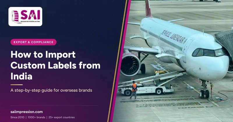 How to Import Custom Labels from India: A Step-by-Step Guide for Overseas Brands