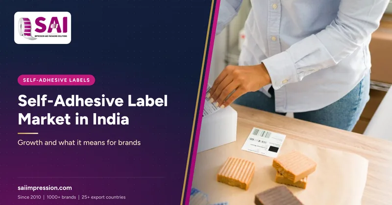 The expansion of the Self-Adhesive Label Market in India